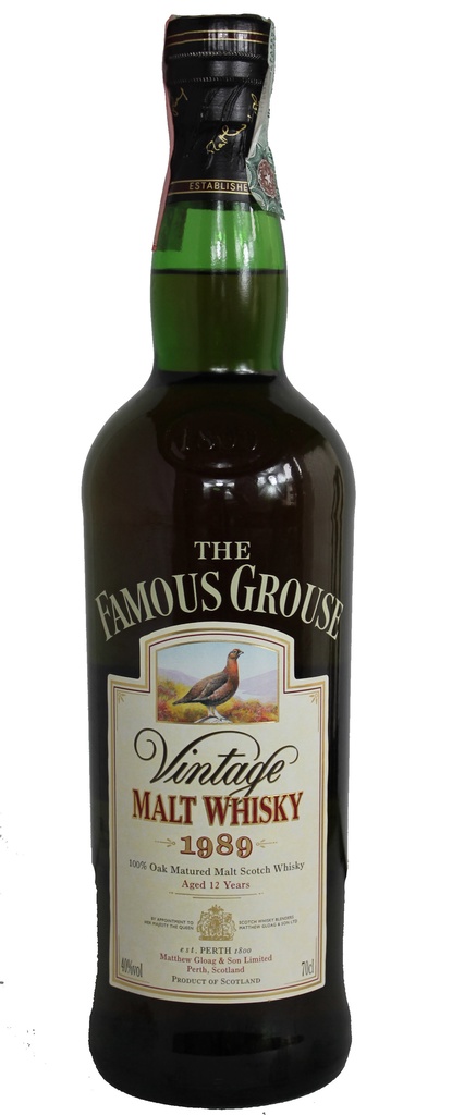 Famous Grouse, Whisky, 1989 | Vintage Wine and Port